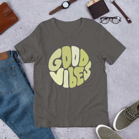 Good Vibes T-Shirt – Spread Positivity with Stylish Graphic Tee | NirNei
