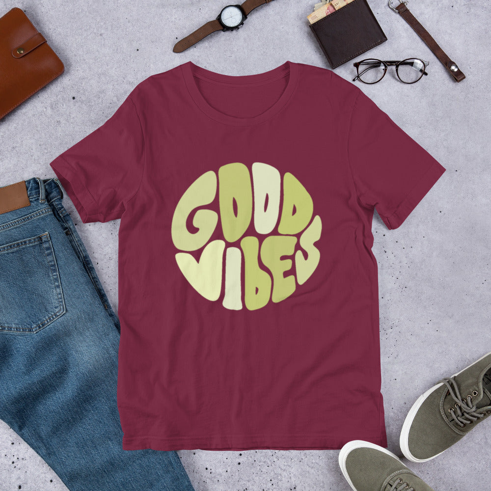 Good Vibes T-Shirt – Spread Positivity with Stylish Graphic Tee | NirNei