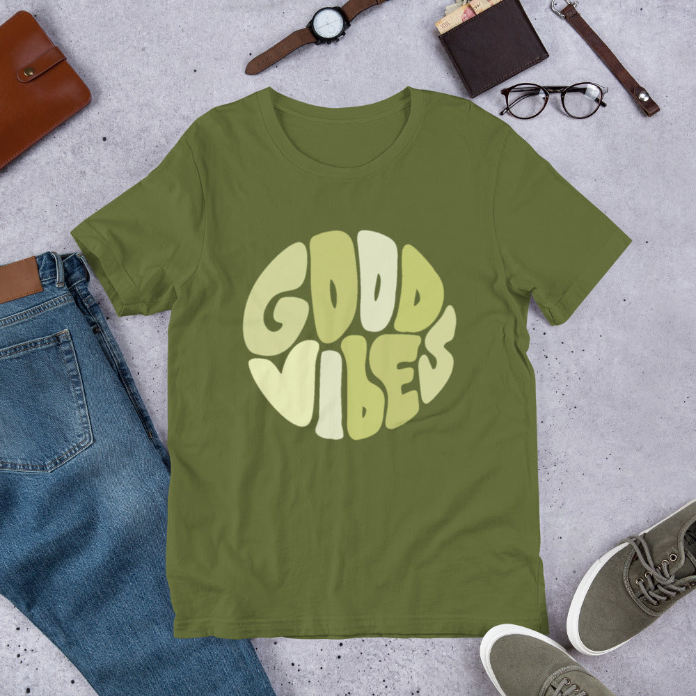 Good Vibes T-Shirt – Spread Positivity with Stylish Graphic Tee | NirNei