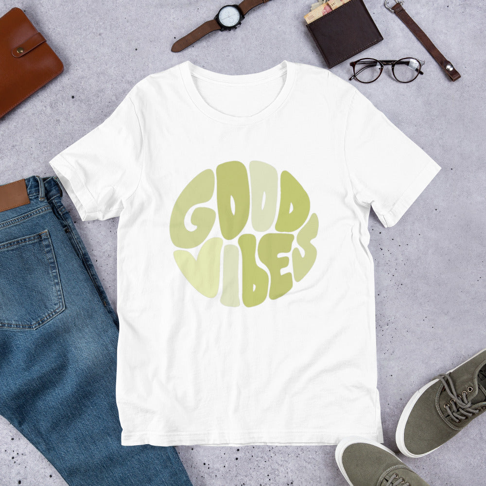 Good Vibes T-Shirt – Spread Positivity with Stylish Graphic Tee | NirNei