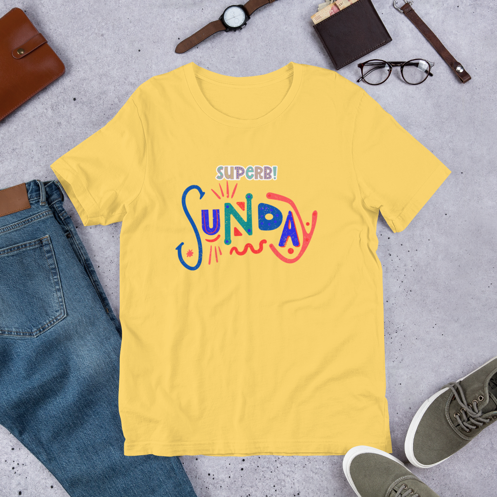 Superb Sunday Unisex T-Shirt – Elevate Your Sundays with Style | NirNei