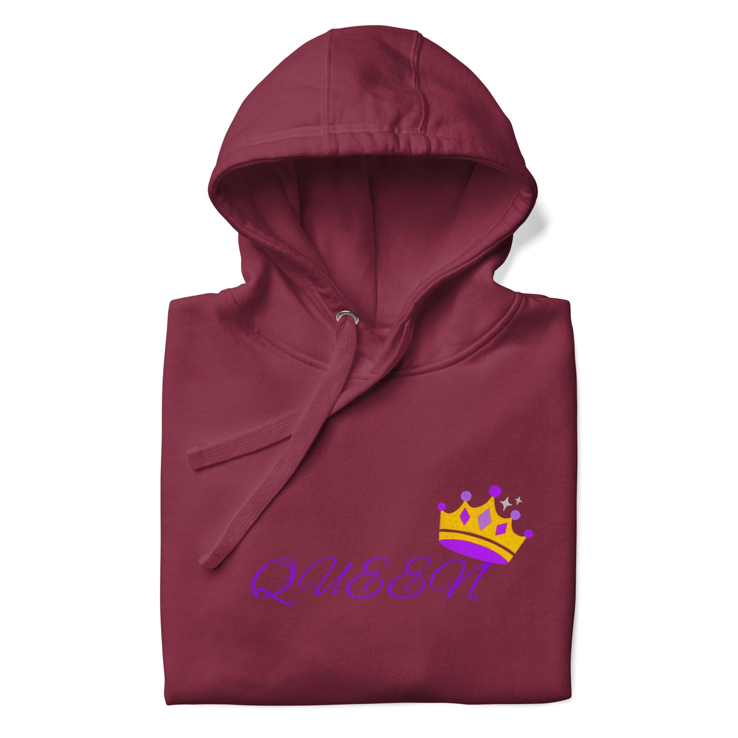 Rule in Style: Queen Hoodie - Empower Your Wardrobe with Royalty!