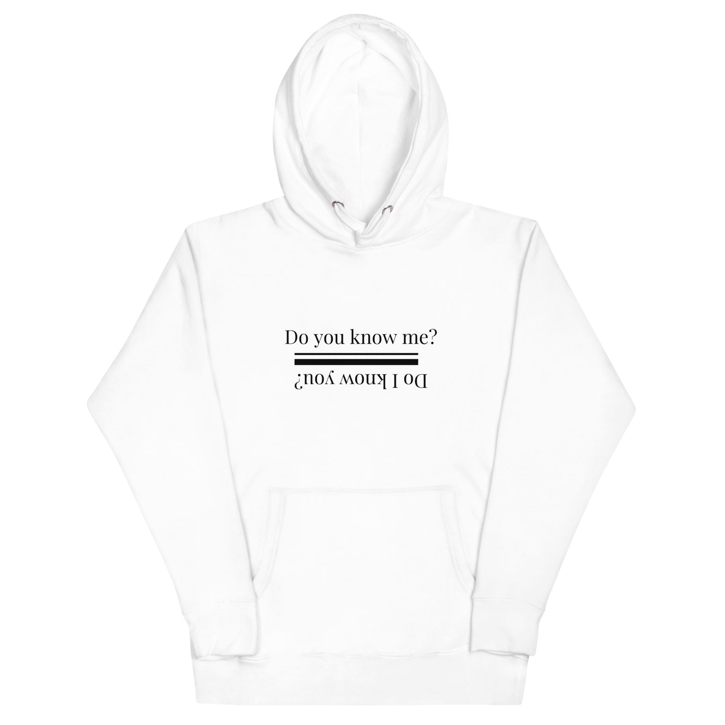 Stay Cozy and Curious: 'Do I Know You?' Unisex Hoodie