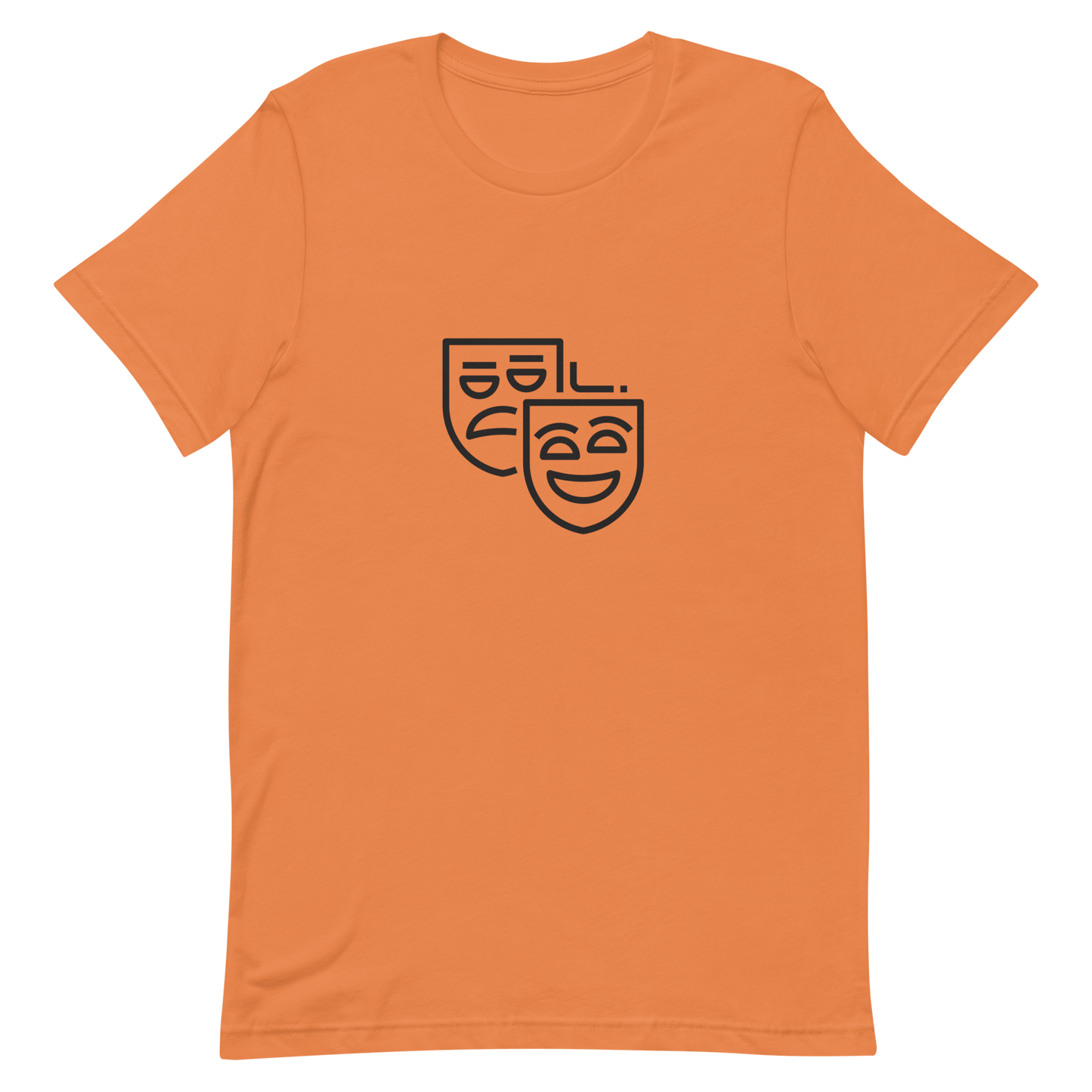 Express Your Mood: Sad or Happy Face Unisex T-Shirt - Wear Your Emotions with Style!