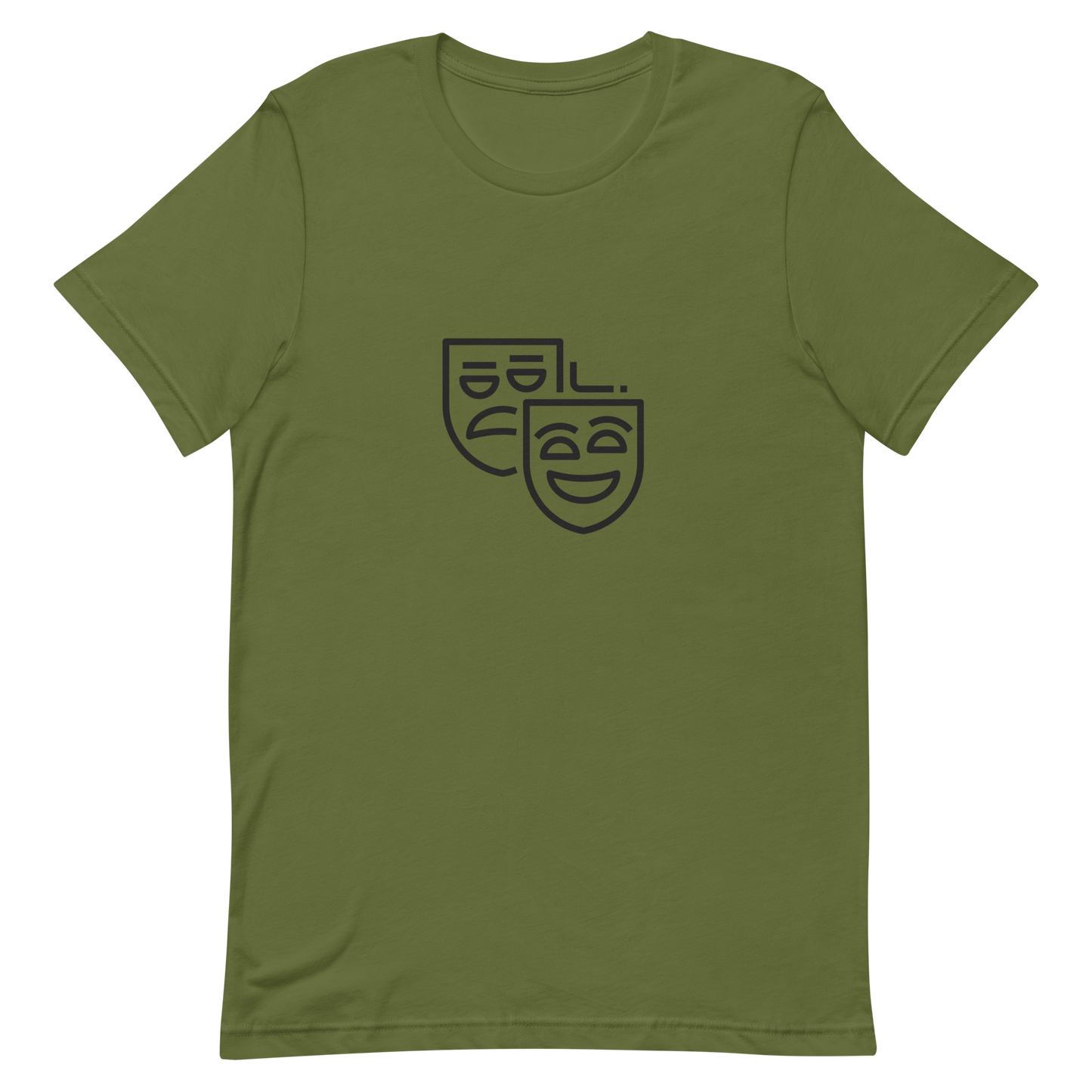 Express Your Mood: Sad or Happy Face Unisex T-Shirt - Wear Your Emotions with Style!