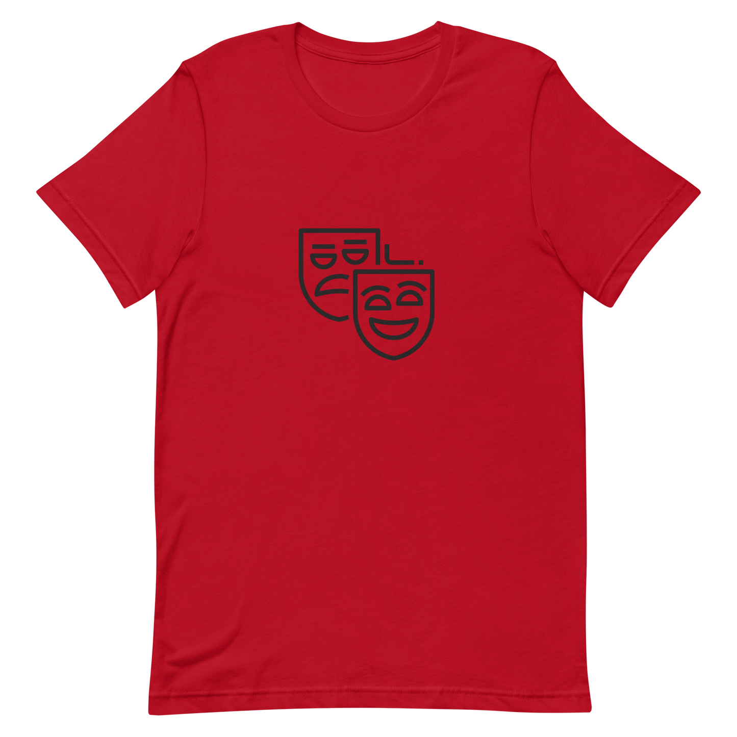 Express Your Mood: Sad or Happy Face Unisex T-Shirt - Wear Your Emotions with Style!