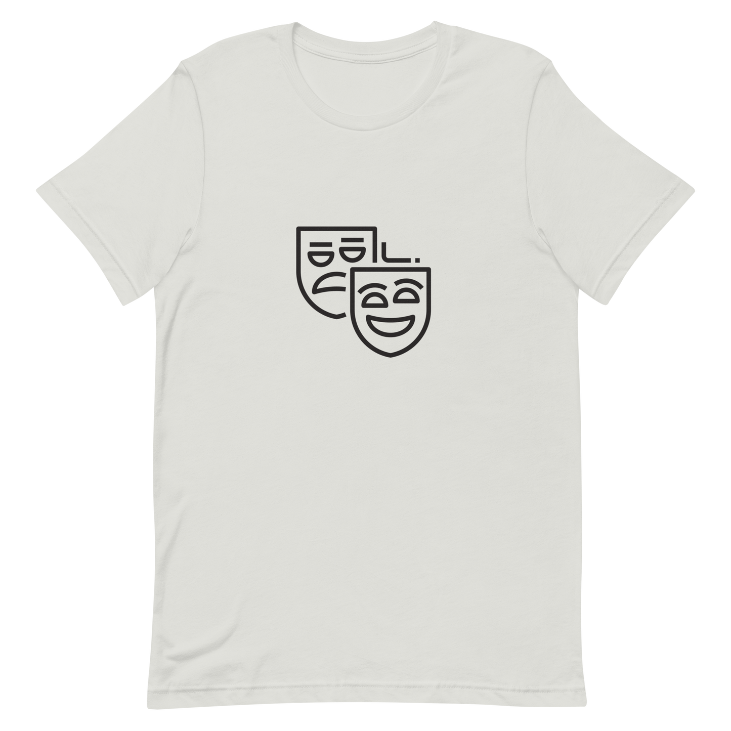 Express Your Mood: Sad or Happy Face Unisex T-Shirt - Wear Your Emotions with Style!