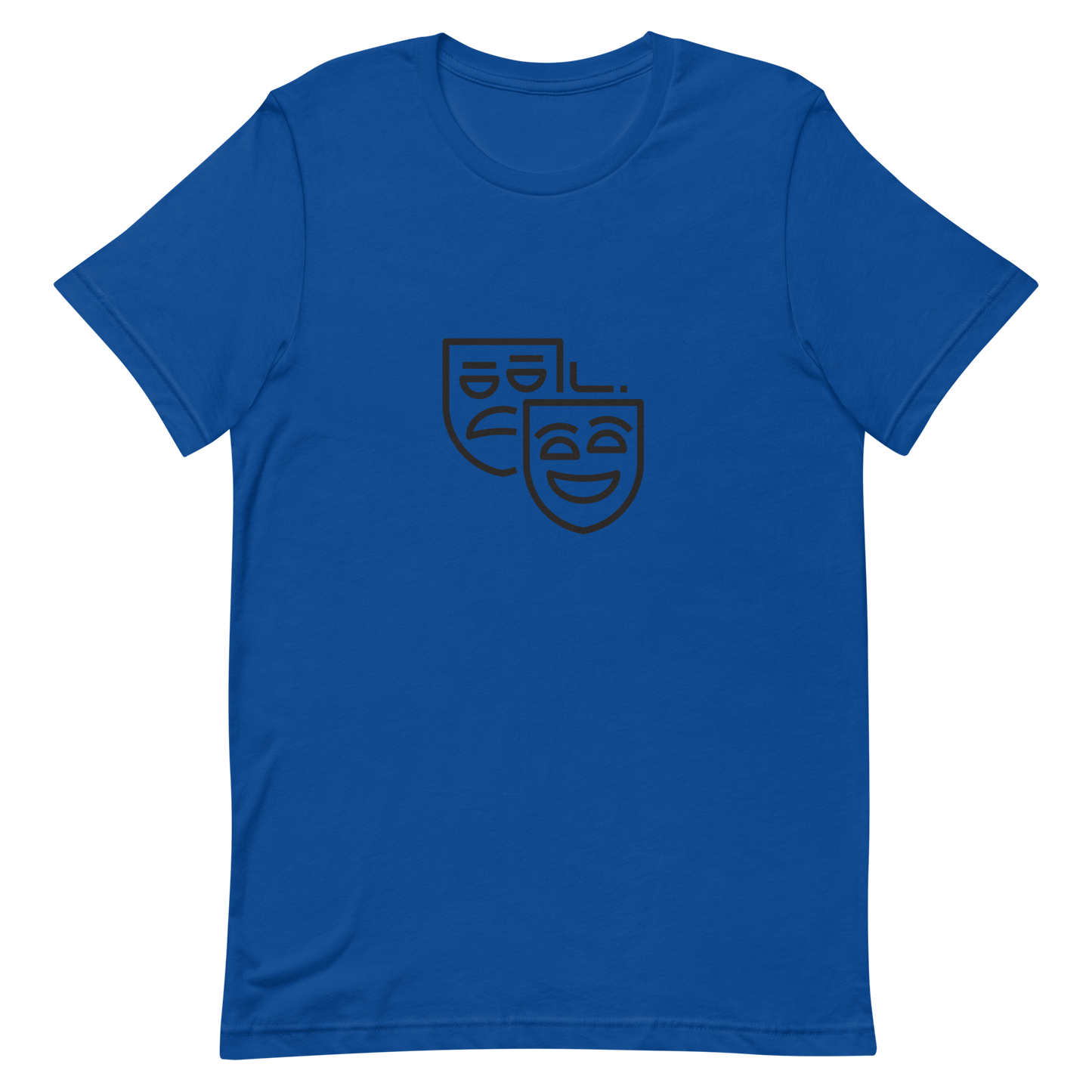 Express Your Mood: Sad or Happy Face Unisex T-Shirt - Wear Your Emotions with Style!