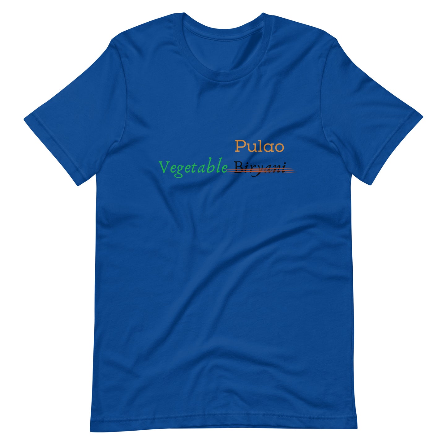 Printed Unisex Tshirt - Vegetable Pulao