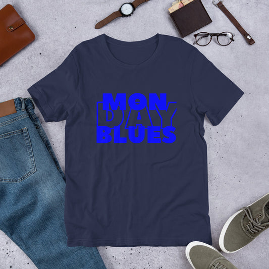 Kickstart Your Week in Style: Monday Blues Unisex T-Shirt - Beat the Blues with Fashion