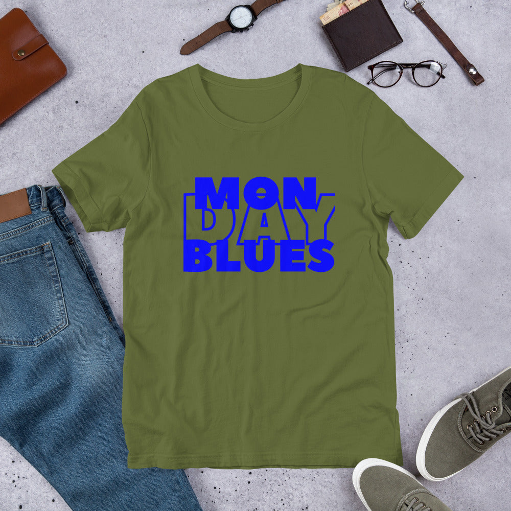 Kickstart Your Week in Style: Monday Blues Unisex T-Shirt - Beat the Blues with Fashion
